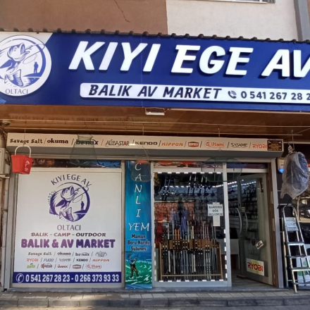 KIYI EGE AV MALZEMELERİ IŞIKLI PLEXSİ KUTU HARF TABELA